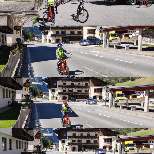Radfahrübung