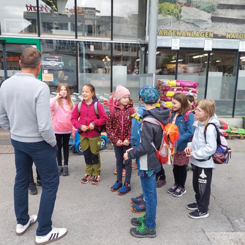 Schule in der Gärtnerei
