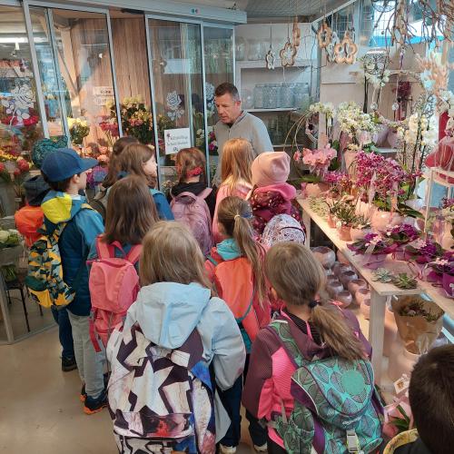 Schule in der Gärtnerei