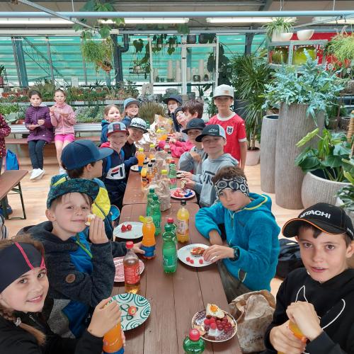 Schule in der Gärtnerei