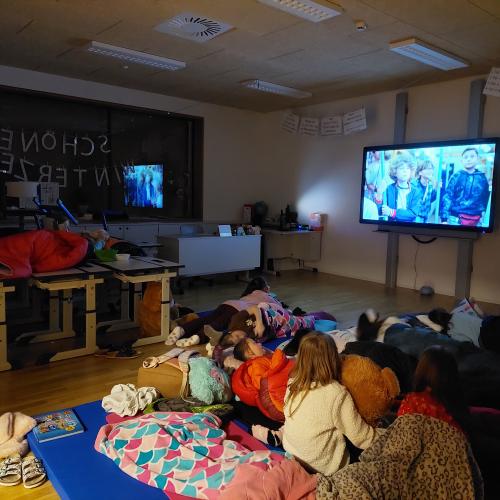 Übernachtung in der Schule 2025