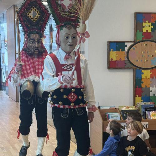 Fasnachtler zu Besuch 2026