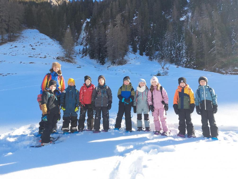 Tierspuren im Schnee 2025