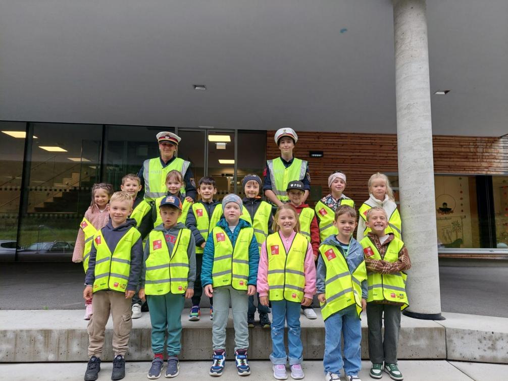 Verkehrserziehung mit der Polizei