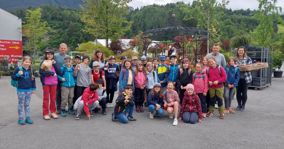 Schule in der Gärtnerei