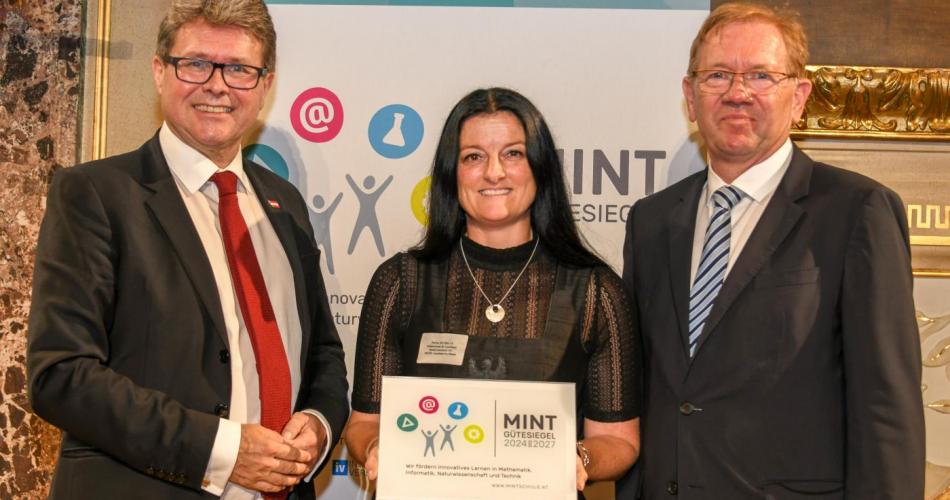 Verleihung MINT-Gütesiegel