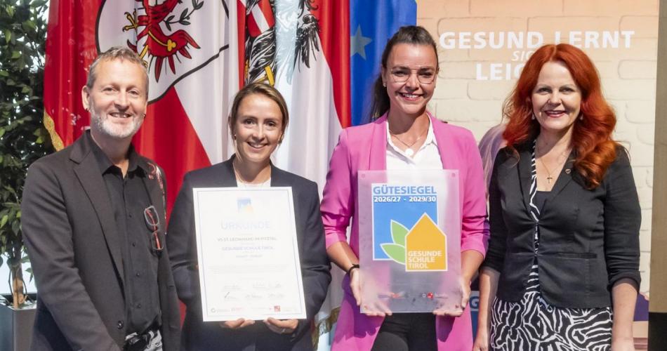 Gütesiegel Gesunde Schule - Verleihung
